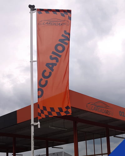 Les Drapeaux Publicitaires pour Votre Établissement